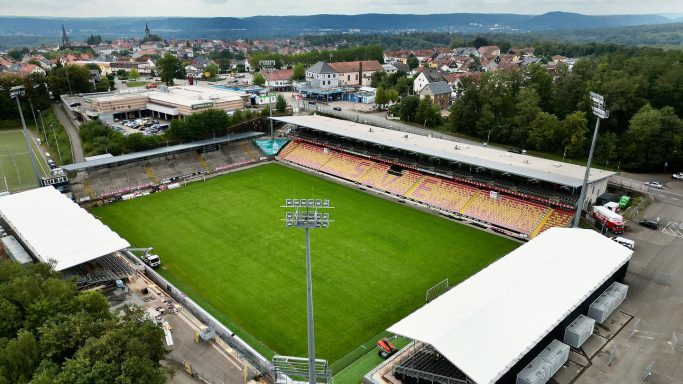 Ursapharm-Arena an der Kaiserlinde